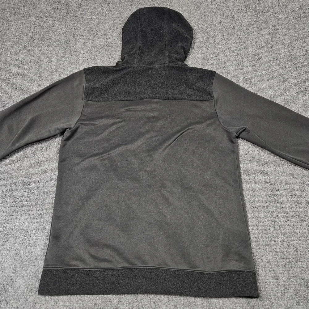 The North Face Full Zip Hoodie Mens L Gray Fleece Active Jacket